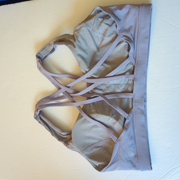 Lavender Lululemon Free to Be Bra - Picture 2 of 5